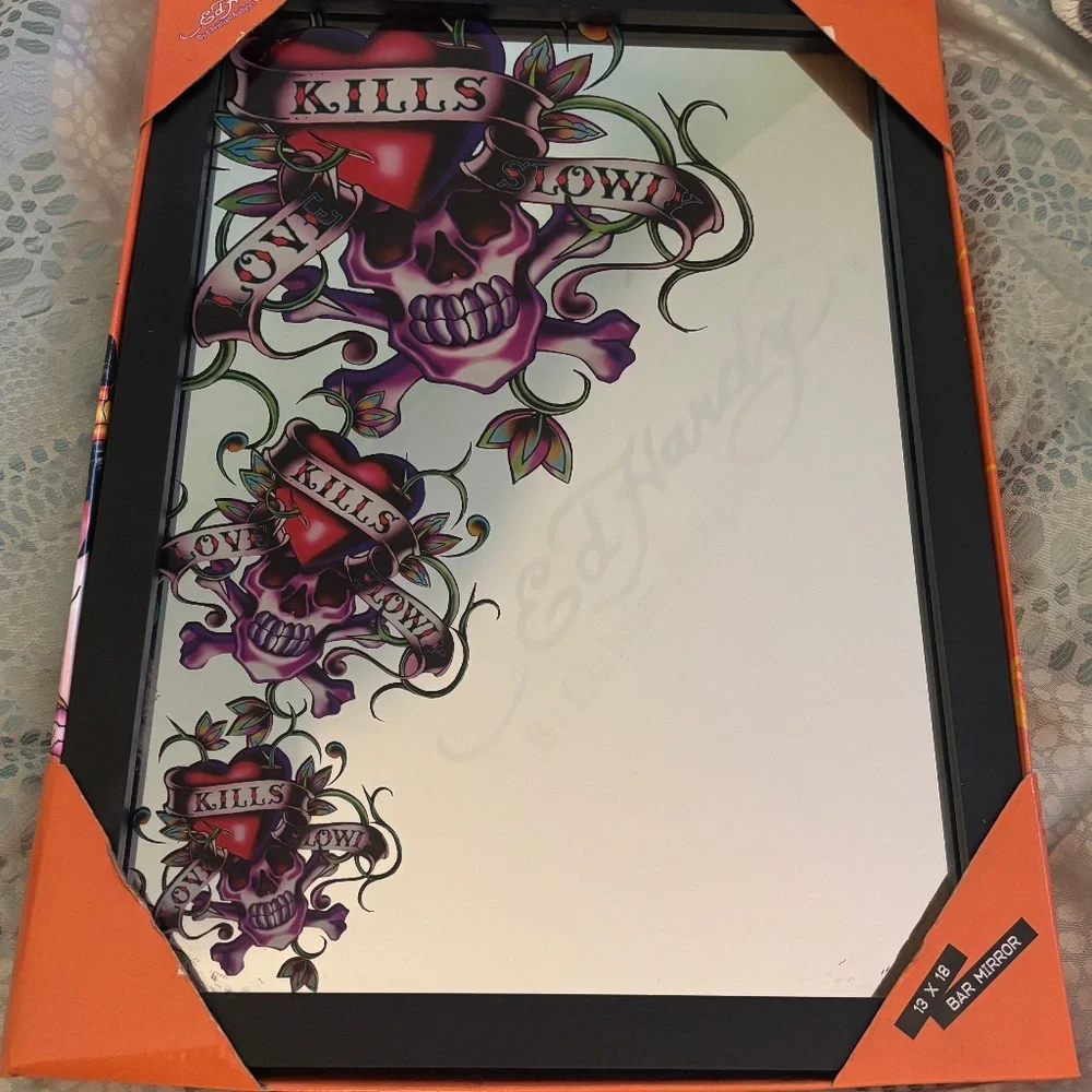 Ed Hardy Bar Mirror